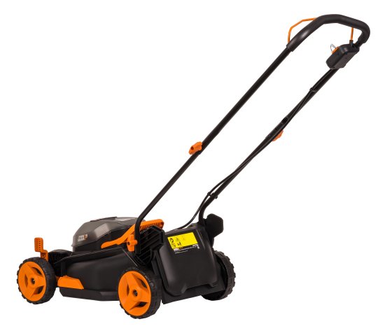 Газонокосилка аккумуляторная Worx WP771E 40 В 40 см 2x4 Ач АКБ и ЗУ входит в комплект