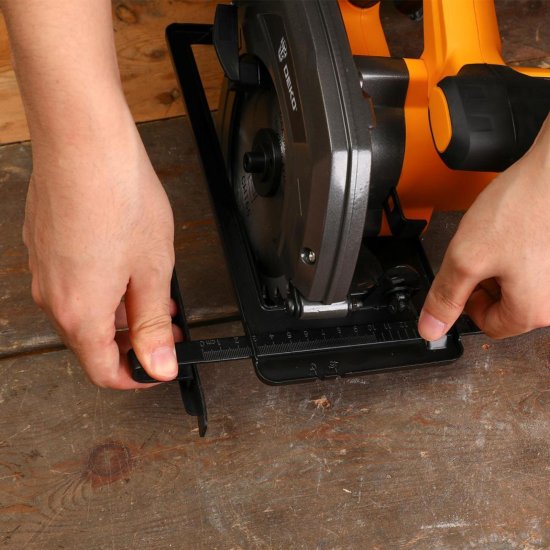 Пила циркулярная сетевая Deko DKCS1600, 1600 Вт, 165 мм