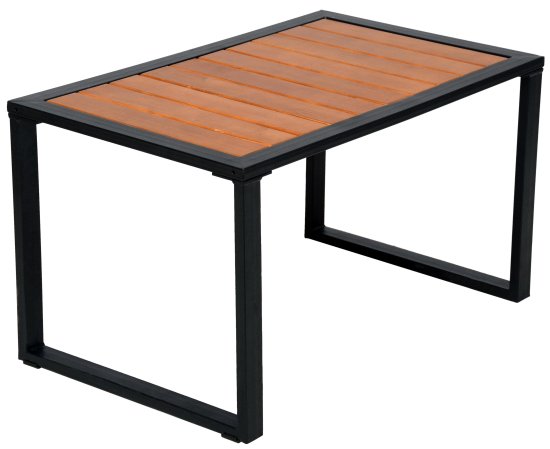 Набор садовой мебели Naterial Moneron металл/дерево/полиэстер серый/коричневый/черный: диван, стол и 2 кресла