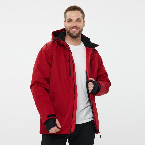 Куртка рабочая Delta Plus Milton 2 52 рост 172-180 см красная