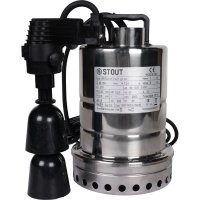 Насос дренажный Stout для грязной воды 150 л/мин (SPD-0003-200250)