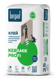 Клей для плитки Bergauf Keramik Profi 25 кг
