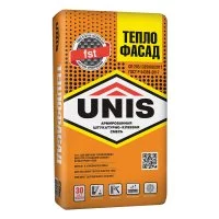 Клей для пенополистирола и минеральной ваты Unis Теплофасад 25 кг