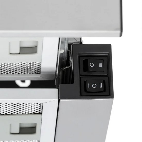 Кухонная вытяжка встраиваемая Krona Kamilla T 600 Inox 60 см нержавеющая сталь