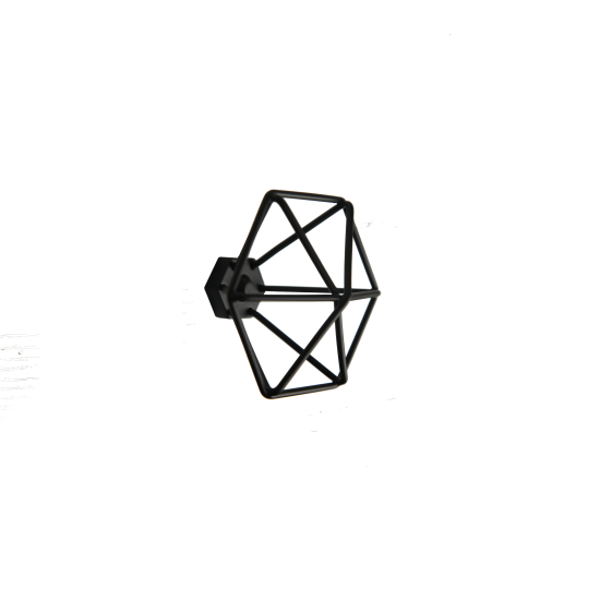 Крючок Spider 8.5x7.2x6.1 см цвет черный
