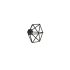 Крючок Spider 8.5x7.2x6.1 см цвет черный