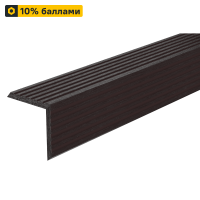 Уголок ДПК наружный 57x57x3000 мм венге