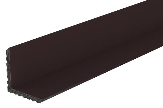 Уголок ДПК наружный 57x57x3000 мм венге