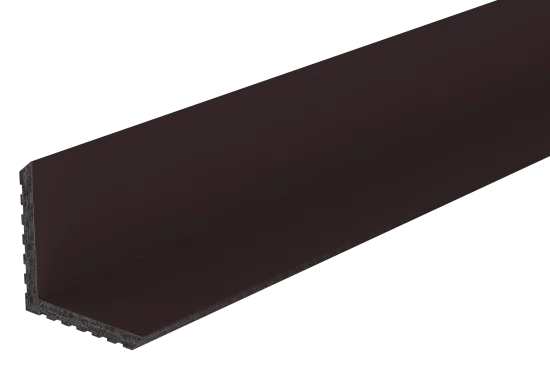 Уголок ДПК наружный 57x57x3000 мм венге