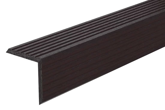 Уголок ДПК наружный 57x57x3000 мм венге