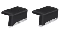 Подсветка для ступеней светодиодная уличная Старт Сад 1LED IP65 цвет черный 2 шт.