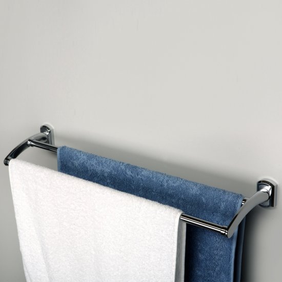 Полотенцедержатель WasserKraft Oder K-3000 650 мм двойной на шуруп металл хром (K-3040)