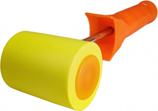 Валик прижимной желтый 40 мм бюгель 6 мм