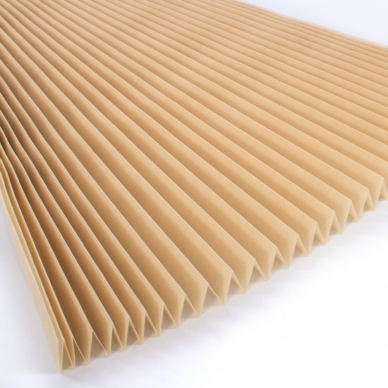 Штора плиссе LY-PB04 90x190 см текстиль бежевые