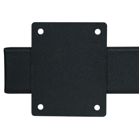 Подстолье для обеденного и письменного стола 71 см сталь цвет черный матовый