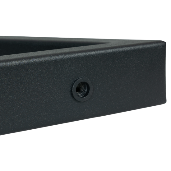 Подстолье для обеденного и письменного стола 71 см сталь цвет черный матовый