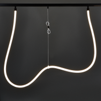 Трековый светильник подвесной светодиодный Arte Lamp Optima 35 Вт магнитный 8 м² цвет черный