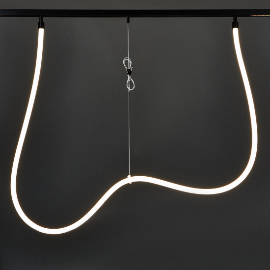 Трековый светильник подвесной светодиодный Arte Lamp Optima 35 Вт магнитный 8 м² цвет черный