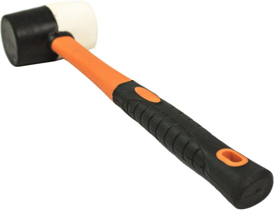 Киянка резиновая черно-белая 3821 225 г