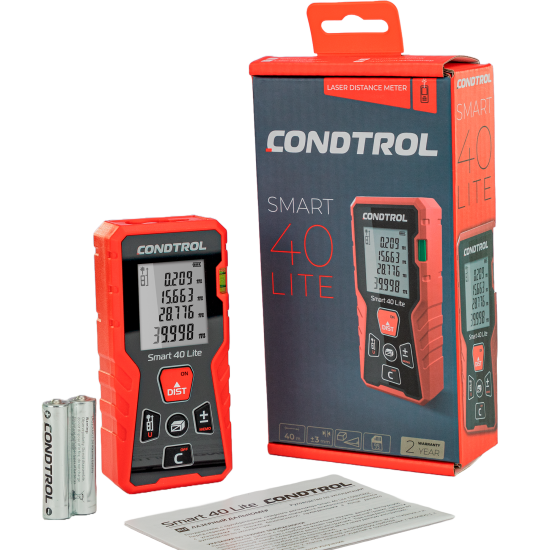 Дальномер лазерный Condtrol Smart40 Lite 40 м