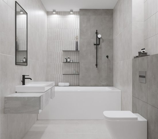 Плитка напольная Azori Global 42x42 см 1.23 м² матовая цвет серый