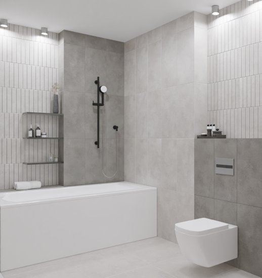 Плитка напольная Azori Global 42x42 см 1.23 м² матовая цвет серый