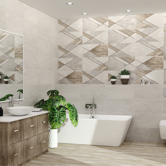 Плитка напольная Azori Global 42x42 см 1.23 м² матовая цвет серый