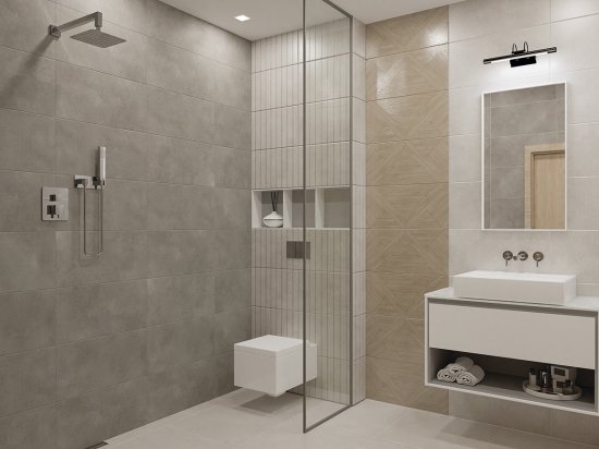 Плитка напольная Azori Global 42x42 см 1.23 м² матовая цвет серый