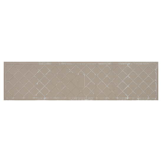 Глазурованный керамогранит Gracia Ceramica Vardi E5242D11801, 12.5x50 см 0.875 м² матовый цвет серо-бежевый