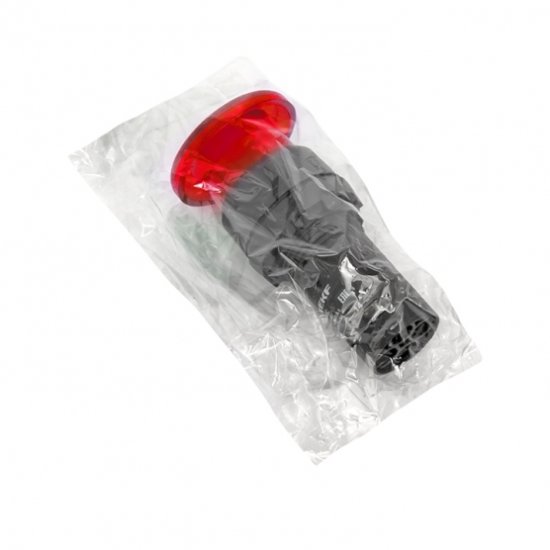 Кнопка грибок EKF PROxima SW2C-MD 230 В 1NC IP54 без фиксации с подсветкой зеленая (10 шт.) (sw2c-md-rr-24)