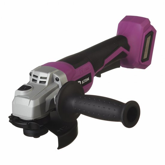 Шлифмашина угловая аккумуляторная КМ АТОМ 18 В d125 мм без АКБ и ЗУ (СAG-182/125BL)