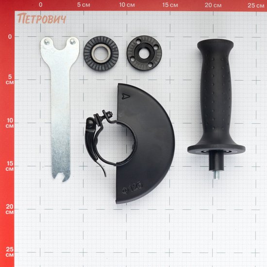 Шлифмашина угловая аккумуляторная КМ АТОМ 18 В d125 мм без АКБ и ЗУ (СAG-182/125BL)