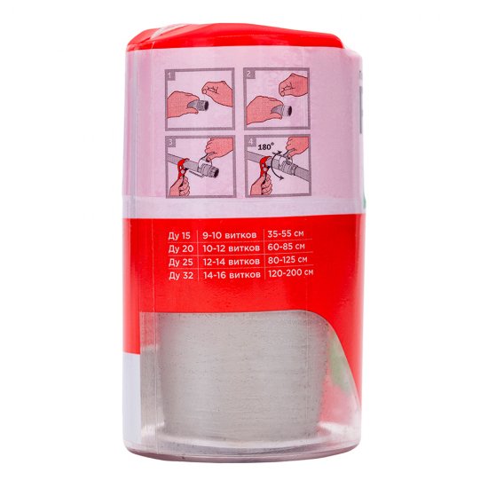 Нить для герметизации резьбы Рекорд полимерная 50 м