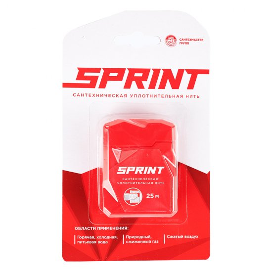 Нить для герметизации резьбы Sprint полимерная 25 м