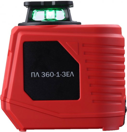 Нивелир лазерный Elitech 360-1-ЗЕЛ зеленый луч, 25 м
