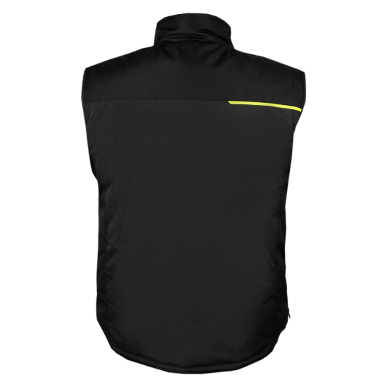 Жилет рабочий утепленная Delta Plus Fidji цвет черный размер M рост 164-172 см