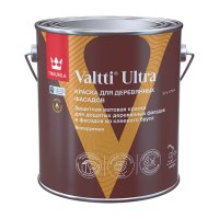 Краска фасадная по дереву Tikkurila/Tikkivala Valtti Ultra водно-дисперсионная база A белая 2,7 л