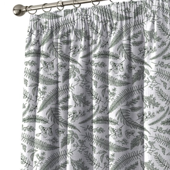 Штора рогожка травы 145х260 см Василиса Kitchen Line (ТТ-00293444)