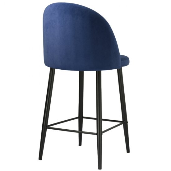 Стул барный Амизуре темно-синий (448662)