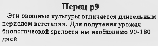 Рассада Перец ø9 h15 см