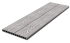 Ступень прямая цельная ДПК Classic 3000x317x28 мм серая