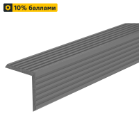 Уголок ДПК наружный 57x57x3000 мм серый