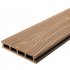 Террасная доска ДПК T-Decks цвет Натуральное дерево 4000x150x25 мм 0.6 м²