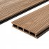 Террасная доска ДПК T-Decks цвет Натуральное дерево 4000x150x25 мм 0.6 м²