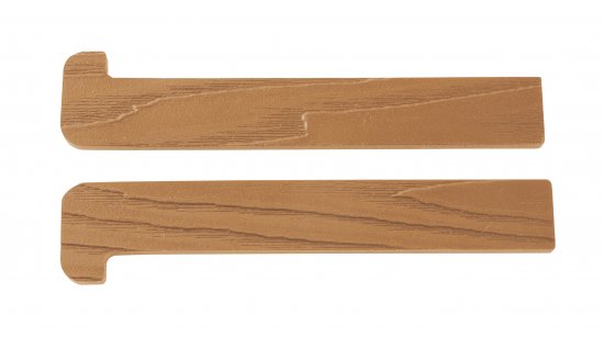 Комплект заглушек для полуступени T-Decks цвет натуральное дерево