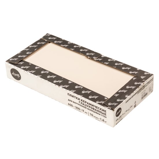 Плитка облицовочная Lavelly Monocromo Beige 600x300x9 мм (10 шт.=1,8 кв.м)