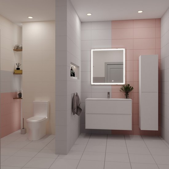 Плитка облицовочная Lavelly Monocromo silver 600x300x9 мм (10 шт.=1,8 кв.м)