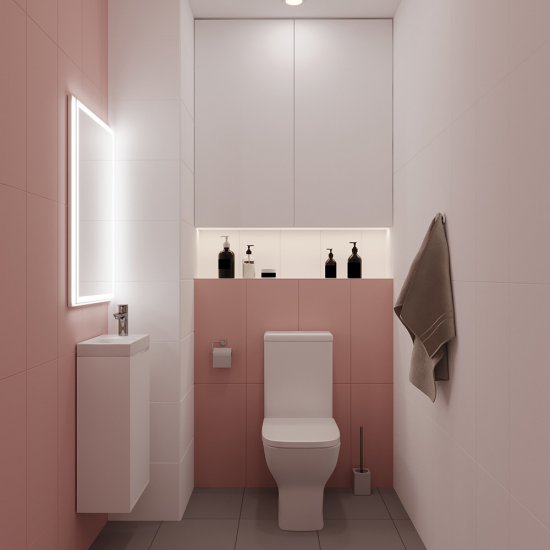 Плитка облицовочная Lavelly Monocromo white 600x300x9 мм (10 шт.=1,8 кв.м)