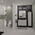 Плитка облицовочная Lavelly Monocromo white 600x300x9 мм (10 шт.=1,8 кв.м)