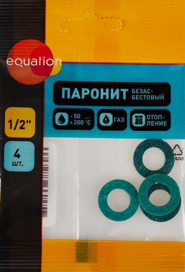 Прокладка безасбестовая Equation 1/2